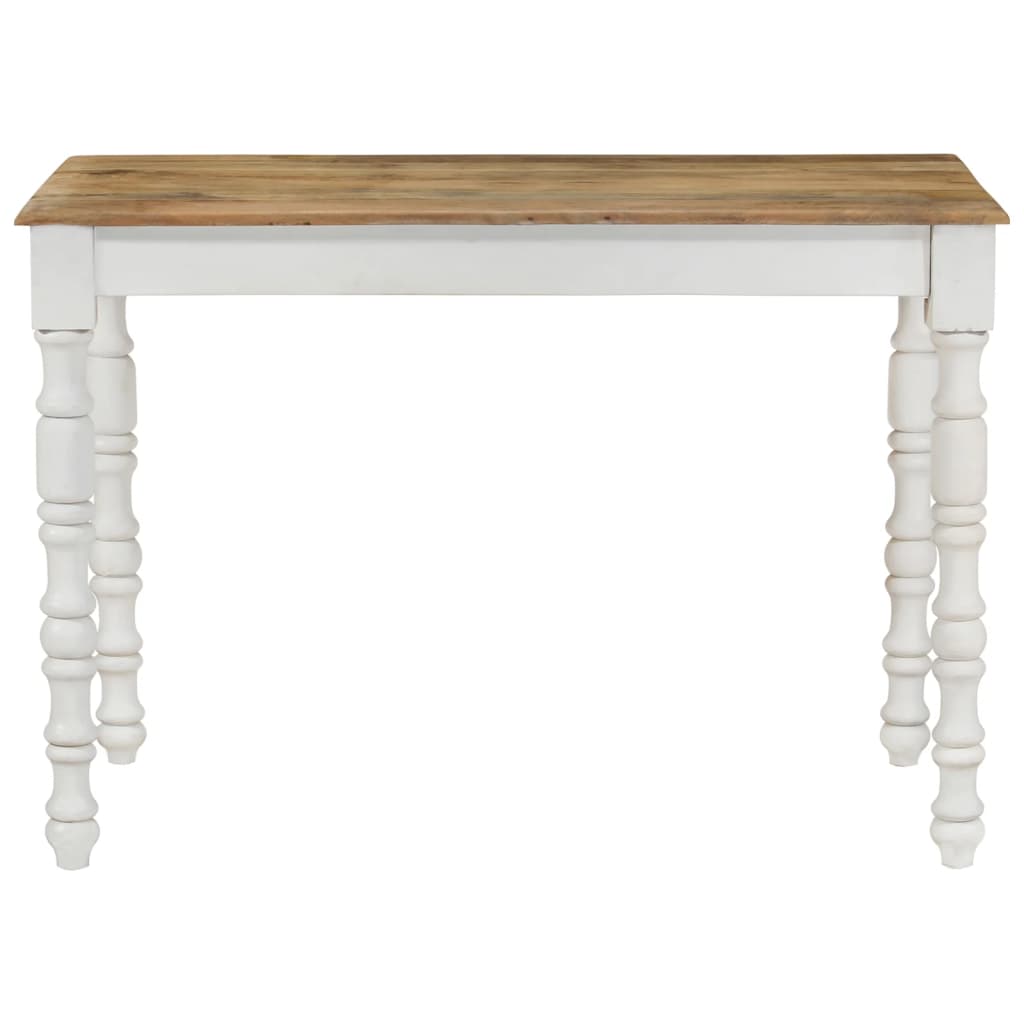 HKH Mesa de Comedor de Madera Maciza de Mango