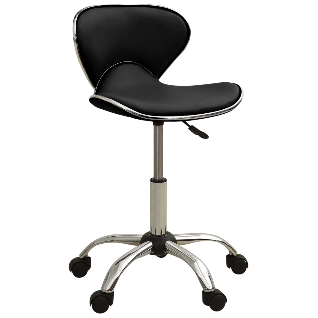 Silla de Oficina HKH de Piel Sintética - Negra