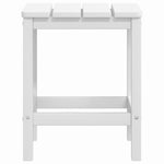 HKH 4 Pcs Conj. de Jantar P/ Jardim Madeira de Pinho Maciça - Branco