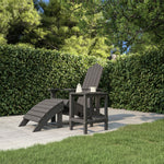 HKH Mesa de Jardim Adirondack 38x38x46 Cm Pead - Antracite
