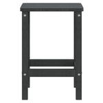 HKH Mesa de Jardim Adirondack 38x38x46 Cm Pead - Antracite