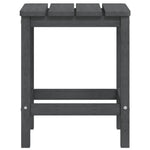 HKH Mesa de Jardim Adirondack 38x38x46 Cm Pead - Antracite