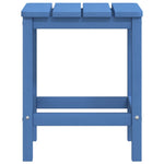 HKH Mesa de Jardim Adirondack 38x38x46 Cm Pead Ciano - Azul