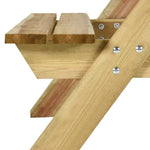 HKH 9 Pcs Conjunto de Bar para Jardim Pinho Maciço - Branco