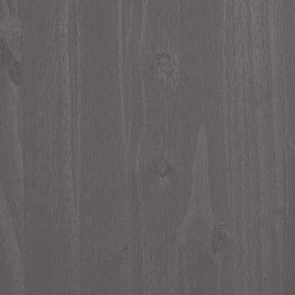 HKH Topo P/ Armário Alto Hamar em Madeira de Pinho Maciça, Mdf 80 X 32 X 31 Cm - Cinzento-Claro