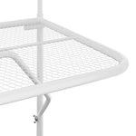 HKH Mesa para Varanda 60x40 Cm Aço - Branco