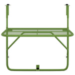 HKH Mesa para Varanda 60x40 Cm Aço - Verde