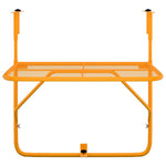HKH Mesa para Varanda 60x40 Cm Aço - Amarelo