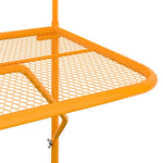 HKH Mesa para Varanda 60x40 Cm Aço - Amarelo