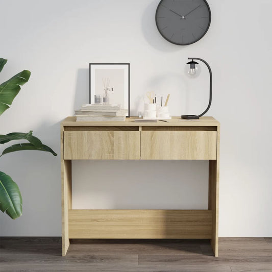Mesa auxiliar HKH Sonoma en roble y derivados de madera