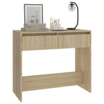 Mesa auxiliar HKH Sonoma en roble y derivados de madera