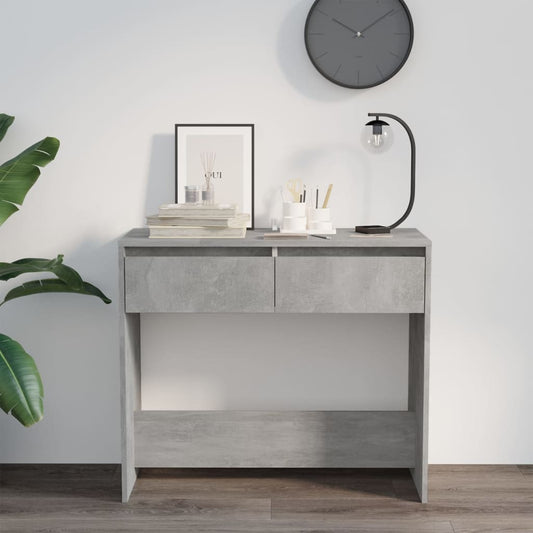 Mesa auxiliar HKH de cemento y derivados de madera - Gris
