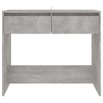 Mesa auxiliar HKH de cemento y derivados de madera - Gris