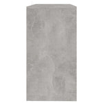Mesa auxiliar HKH de cemento y derivados de madera - Gris
