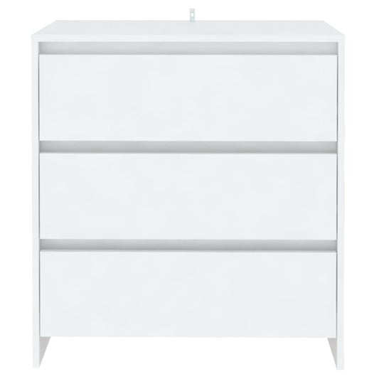HKH Aparador em Madeira Processada 70 X 41 X 75 Cm - Branco