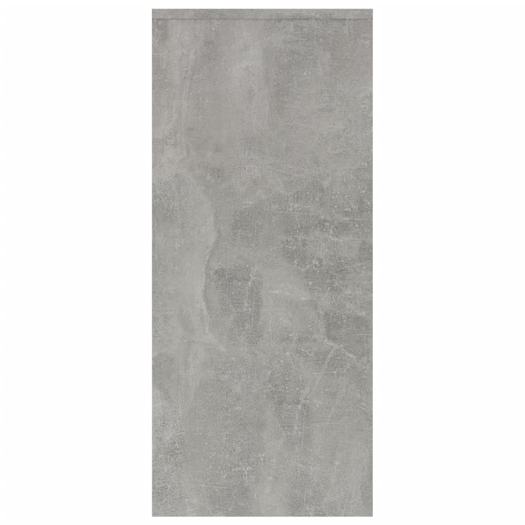 HKH Aparador em Madeira Processada 102 X 33 X 75 Cm - Cinzento-Cimento