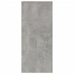 HKH Aparador em Madeira Processada 102 X 33 X 75 Cm - Cinzento-Cimento