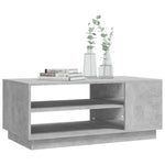 HKH Mesa de Centro Aglomerado Cimento - Cinzento