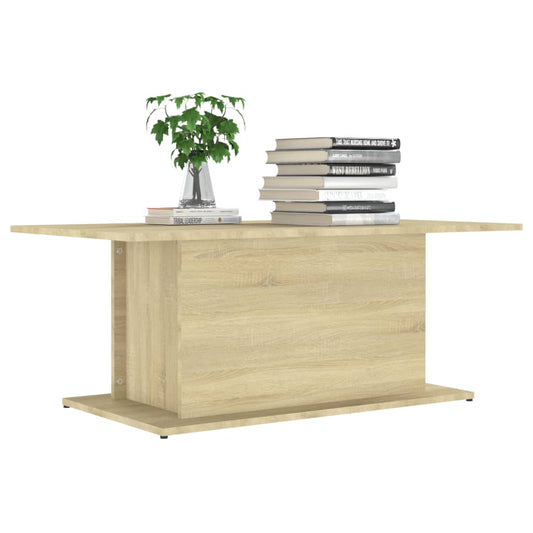 Mesa de centro HKH en derivados de madera Roble Sonoma