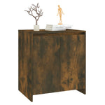 HKH Aparador de Madera Procesada 70 X 41 X 75 Cm - Roble Ahumado