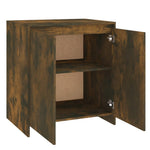 HKH Aparador de Madera Procesada 70 X 41 X 75 Cm - Roble Ahumado