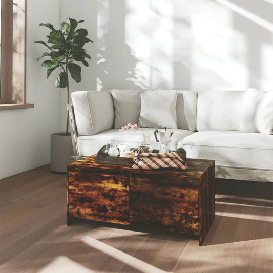 Mesa de centro HKH en derivados de madera Roble Ahumado