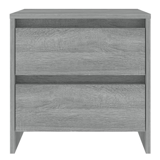 HKH Mesa de Cabeceira Aglomerado Sonoma - Cinzento