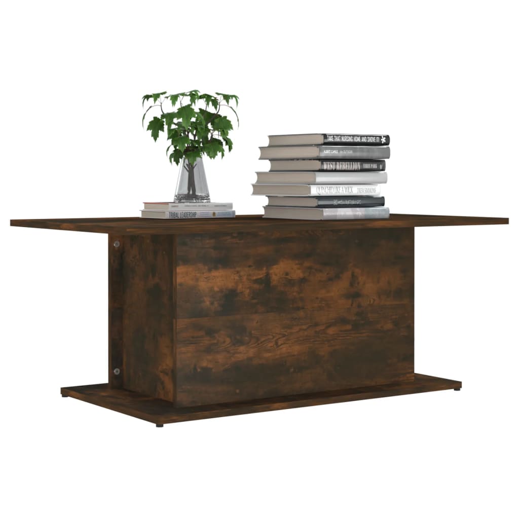 Mesa de centro HKH en derivados de madera Roble Ahumado