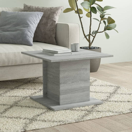 Mesa de centro HKH en derivados de madera Sonoma gris