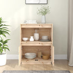 HKH Aparador en Madera de Pino Maciza (Sin Tratar) 60 X 34 X 75 Cm