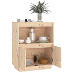 HKH Aparador en Madera de Pino Maciza (Sin Tratar) 60 X 34 X 75 Cm