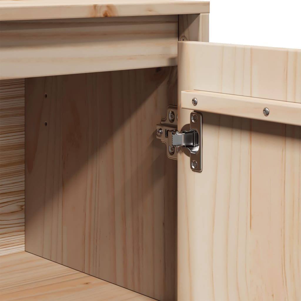 Aparador Clásico HKH en Madera Maciza de Pino (Sin Tratar) 31,5 X 34 X 75 Cm