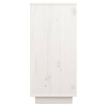 Aparador de Madera Maciza de Pino HKH 60 x 34 x 75 cm - Blanco
