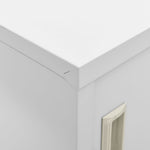 Taquillas HKH 2 Piezas de Acero - Claro - 90x45x92,5 Cm - Gris