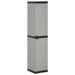 HKH Armário Arrumação Jardim 3 Prateleiras / - Preto