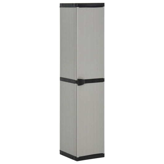 HKH Armário Arrumação Jardim 3 Prateleiras / - Preto