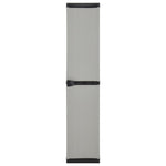 HKH Armário Arrumação Jardim 3 Prateleiras / - Preto