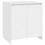 HKH Aparadores 2 Peças em Madeira Processada 70 X 41 X 75 Cm - Branco