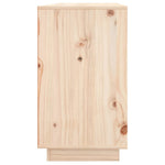Aparador moderno HKH de madera maciza de pino sin tratar 111 x 34 x 60 cm