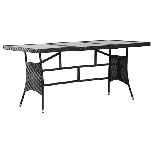HKH Mesa de Jardim Vime Pe - Preto