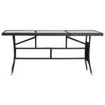 HKH Mesa de Jardim Vime Pe - Preto