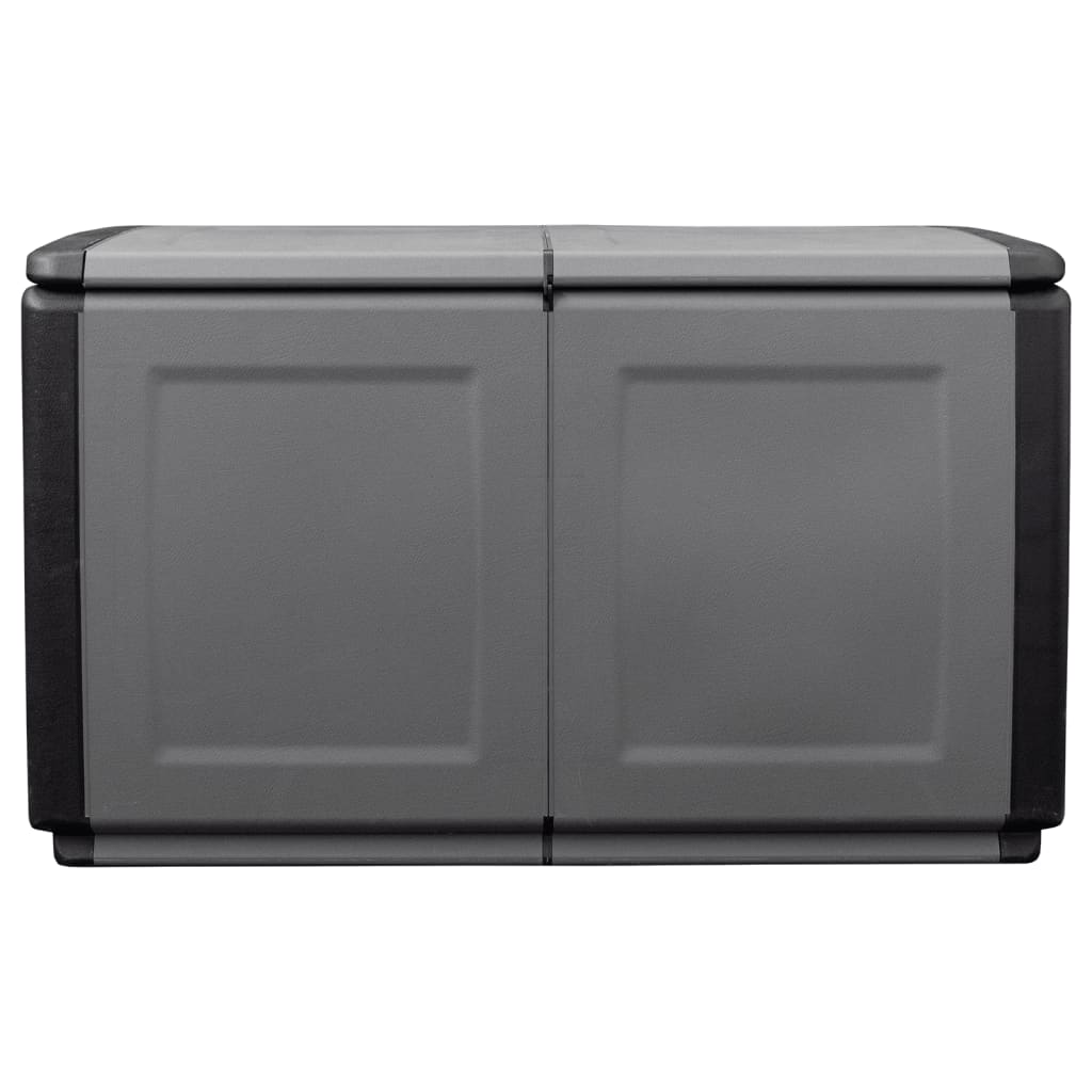 HKH Caixa Arrumação P/ Jardim 230l Cinza-escuro E Preto - Cinzento