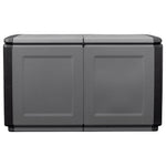 HKH Caixa Arrumação P/ Jardim 230l Cinza-escuro E Preto - Cinzento