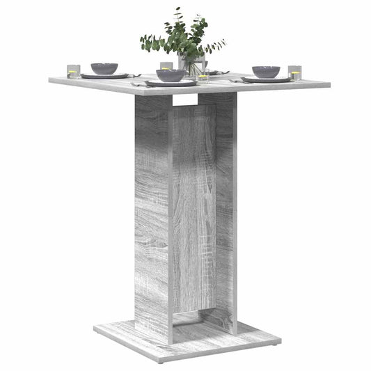 HKH Mesa de De Bar em Derivados de Madeira Sonoma - Cinzento