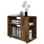 Mesa auxiliar HKH en roble ahumado y derivados de la madera