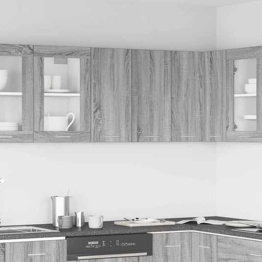 HKH Armário de Parede Lyon Sonoma - 60x31x60 Cm - Cinza