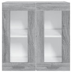 HKH Armário Suspenso Lyon Sonoma - 60x31x60 Cm - Cinzento