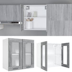 HKH Armário Suspenso Lyon Sonoma - 60x31x60 Cm - Cinzento