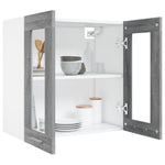 HKH Armário Suspenso Lyon Sonoma - 60x31x60 Cm - Cinzento
