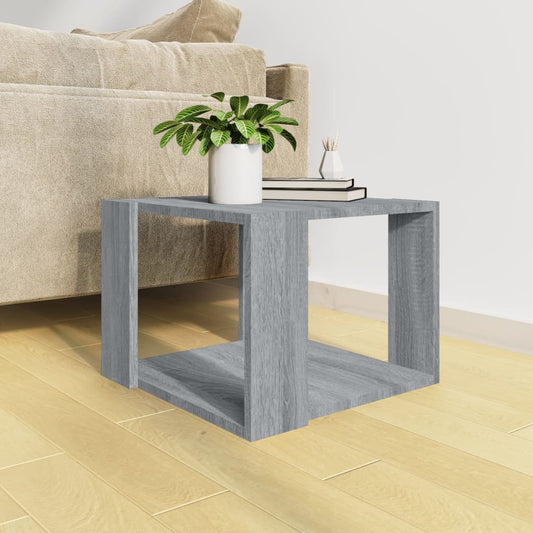 Mesa de centro HKH Sonoma gris en madera manufacturada